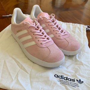 adidas Pink Gazelle Shoes Size 7
